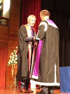 Paddy Maher, Honorary Fellowship 2016