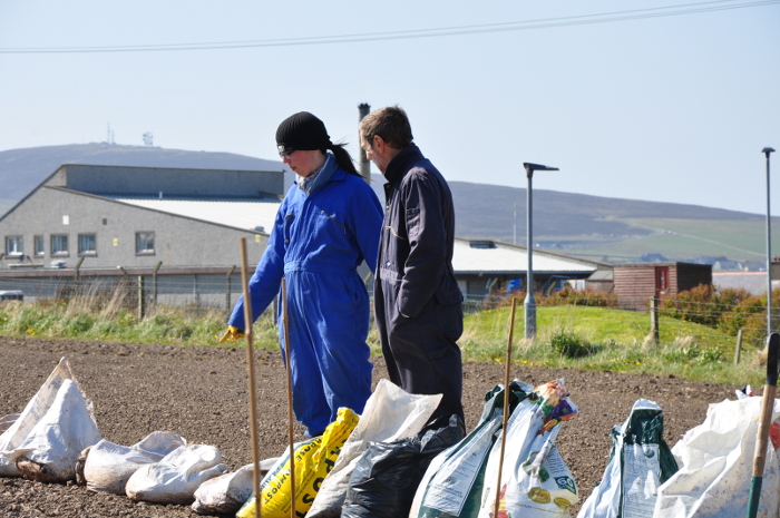 Researchers in the field