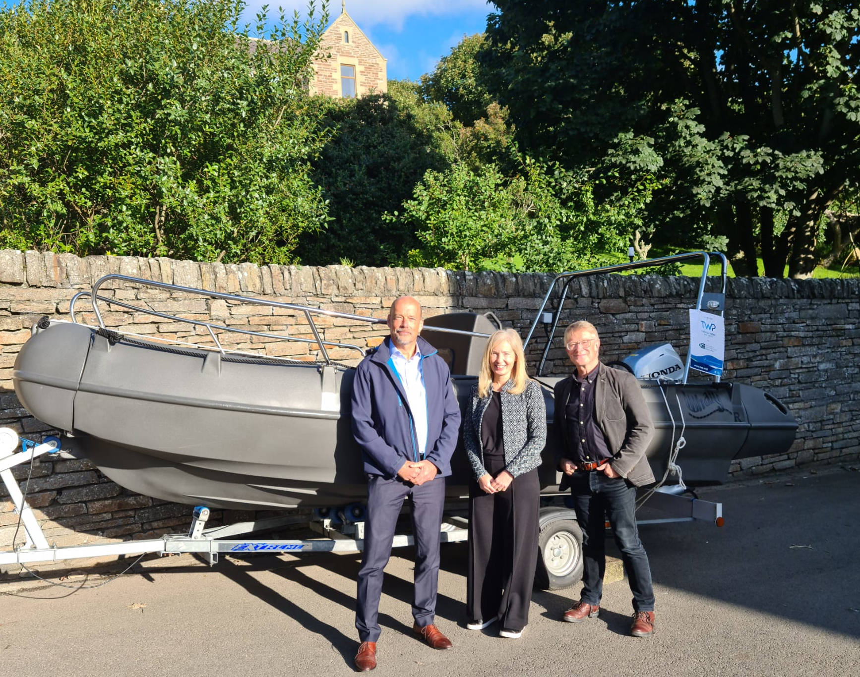 Thistle Wind Partners gifts maritime training vessel to UHI