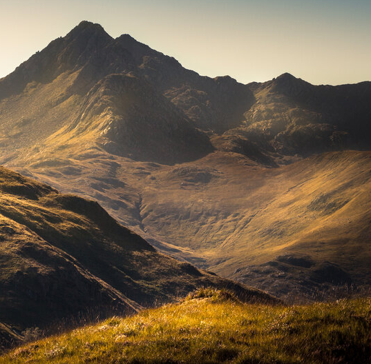 A mountainscape