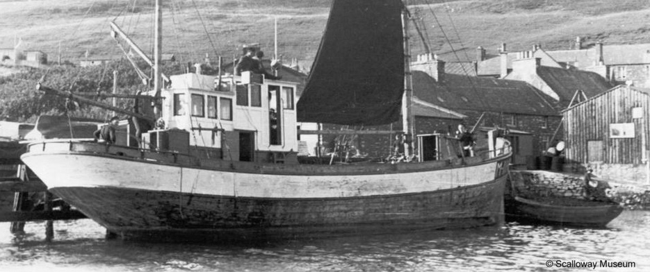 Boat in Scalloway