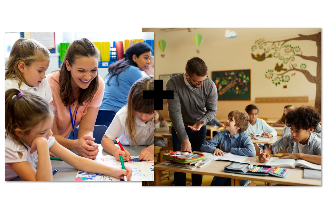 Collage of 2 | nursery classes